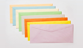 SOBRE AMERICANO COLOR 10X23 75G. 1