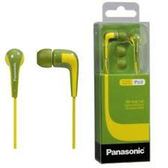 AUDIFONOS PANASONIC RP-HJE140 VERDE