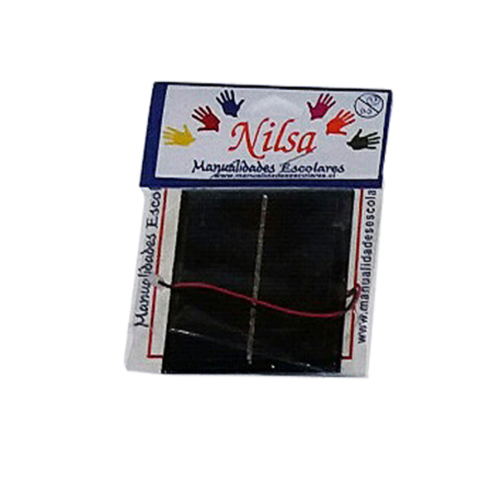 PANEL SOLAR NILSA 9 VOLT CON CABLES 1