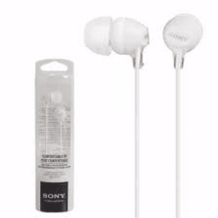 AUDIFONOS SONY MDREX15LP BLANCO