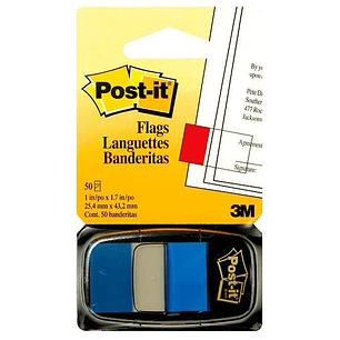 BANDERITA POST-IT AZUL ( DESC. )