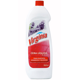 CERA LIQUIDA VIRGINIA 900 ml ROJA PISOS PLASTICOS