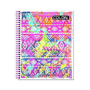 CUADERNO COLON UNIV. 7mm 100 Hjs FEMENINO 