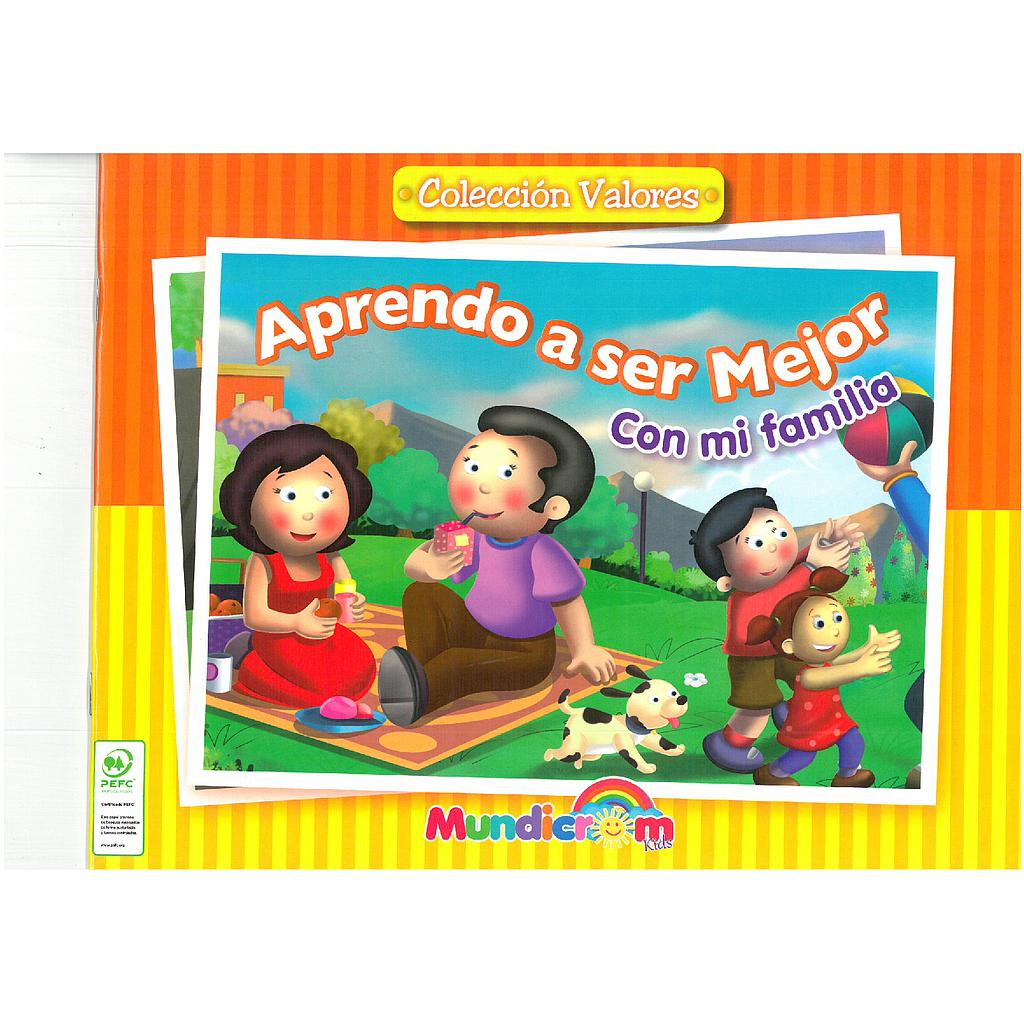 APRENDO A SER MEJOR CON MI FAMILIA ( COLECCION VALORES) ( DESC. ) 1