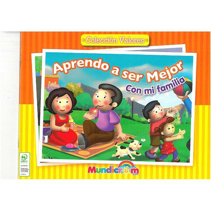 APRENDO A SER MEJOR CON MI FAMILIA ( COLECCION VALORES) ( DESC.)