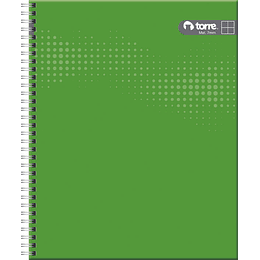 CUADERNO TORRE UNIV. 7mm 100 hjs CLASICO LISO T/D ( CO )
