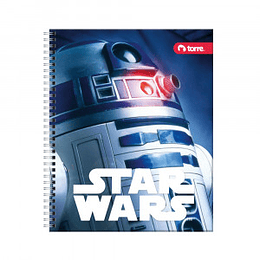 CUADERNO TORRE UNIV. 7mm 100 Hjs STAR WARS