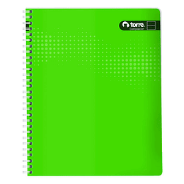 CUADERNO TORRE UNIV. CLASICO LINEA 100 Hjs LISO T/D