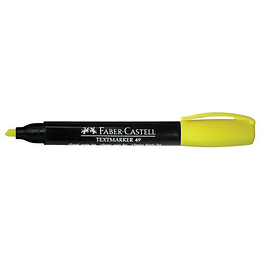 DESTACADOR FABER AMARILLO ( TEXTMARKER-49 )