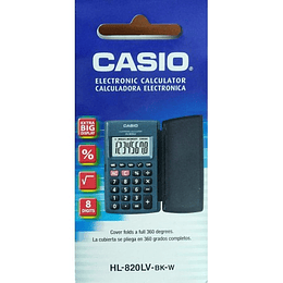 CALCULADORA CASIO HL-820LV BK