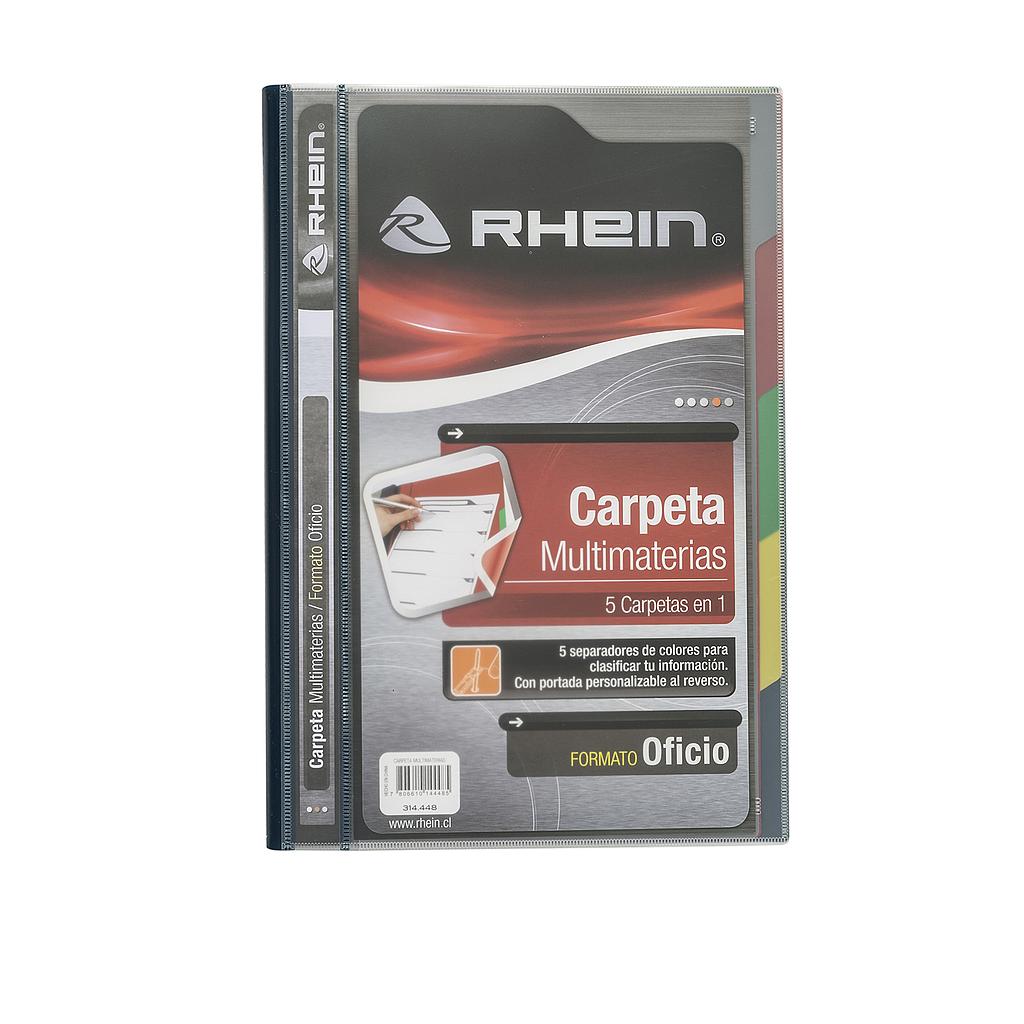 CARPETA VINILICA MULTIMATERIA RHEIN  1