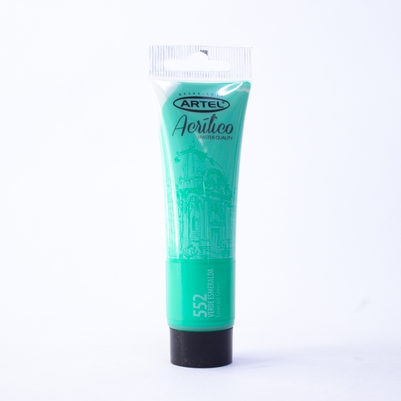 PINTURA ACRILICA ARTEL 35ML. VERDE ESMERALDA N°552 1