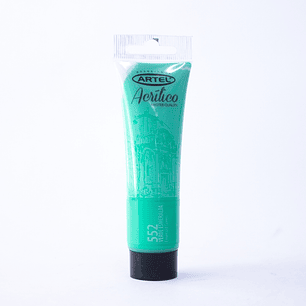 PINTURA ACRILICA ARTEL 35ML. VERDE ESMERALDA N°552