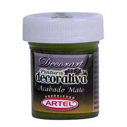 PINTURA DECORART ARTEL 28 ml VERDE LIMON Nº 54