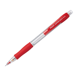 PORTAMINA PILOT 0.5 mm SUPER GRIP ROJO