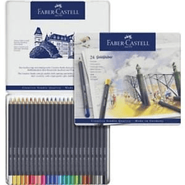 LAPICES DE COLORES GOLDFABER MINA DE 3.3mm 24 COLORES