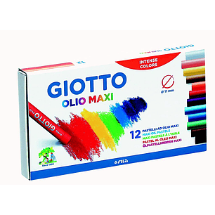 LAPIZ GIOTTO PASTEL OLEO X 12 COLORES