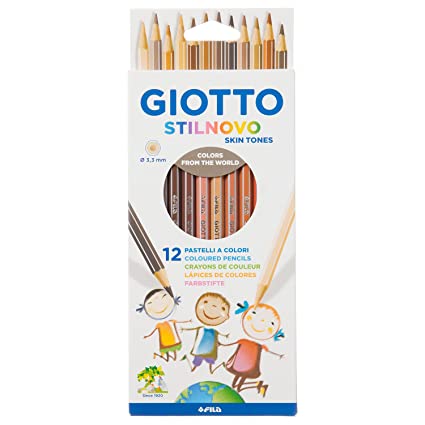 LAPICES DE COLORES GIOTTO STILNOVO SKIN TONES 12 Unidades 1