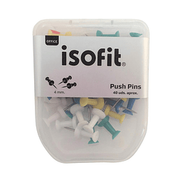 PUSH PINS ISOFIT 40 Unidades ( CH )