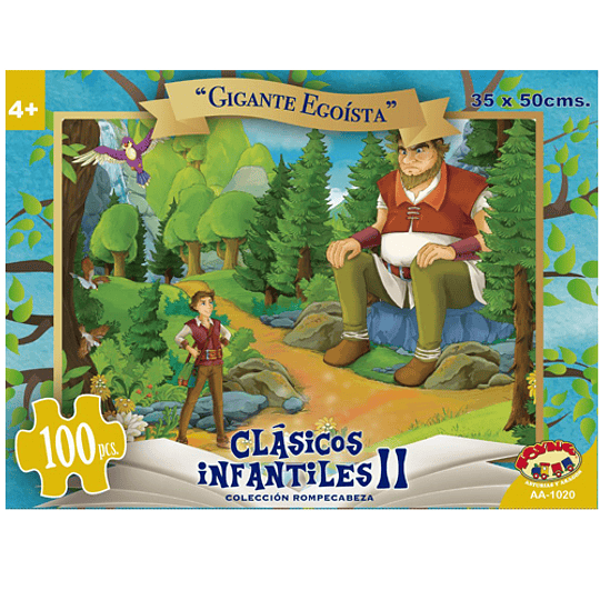 PUZZLE 100 PIEZAS GIGANTE EGOISTA 35X50CMS (AA-1020)