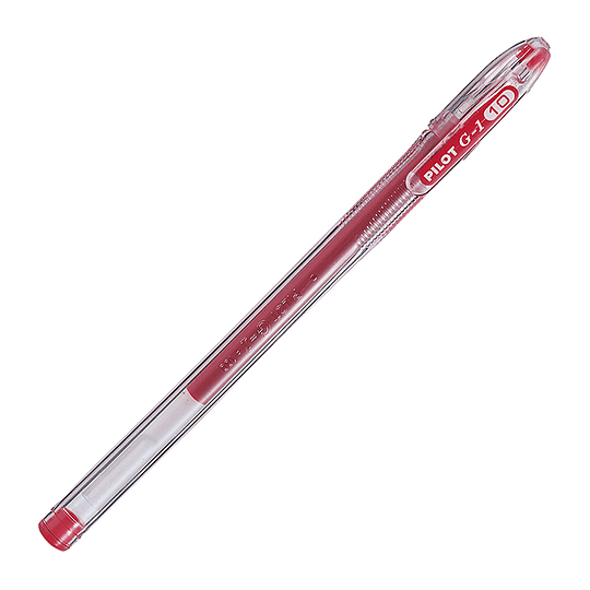 LAPIZ TINTA PILOT G-1 1.0 ROJO