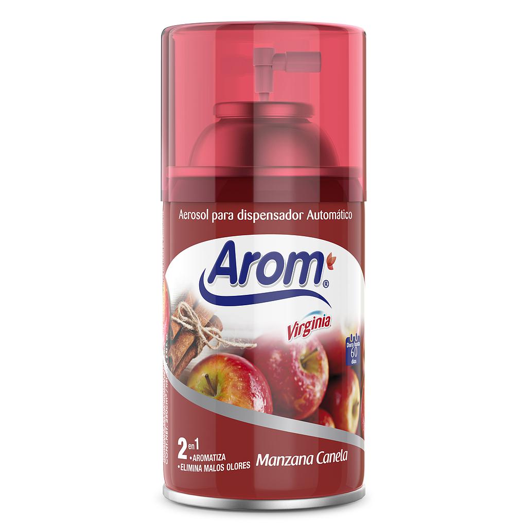 REPUESTO AEROSOL AUTOMATICO VIRGINIA AROM MANZANA CANELA 1