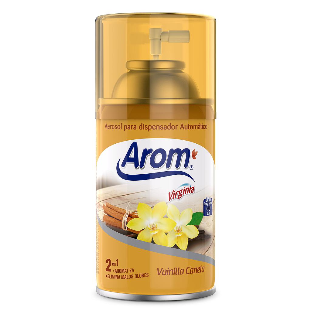 REPUESTO AEROSOL AUTOMATICO VIRGINIA AROM VAINILLA CANELA  1