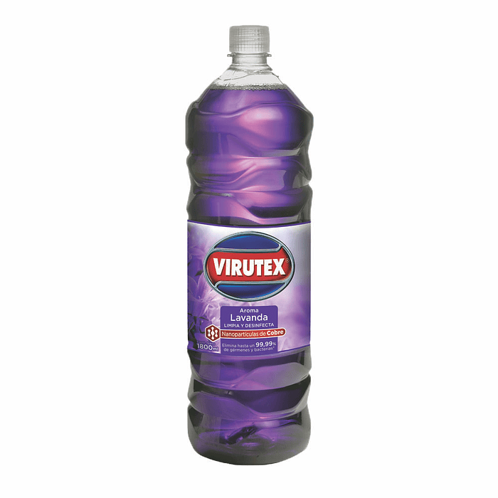 ANTIBACTERIAL VIRUTEX NANOPARTICULAS COBRE 1800 ML LAVANDA