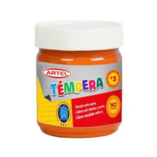 TEMPERA ARTEL 100 ml NARANJA N° 44 