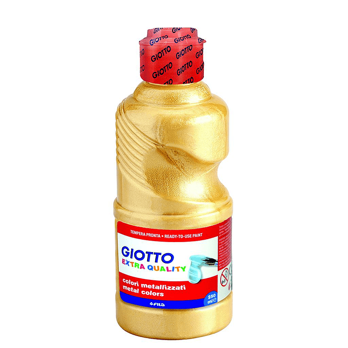 TEMPERA GIOTTO 250 ml. METAL ORO