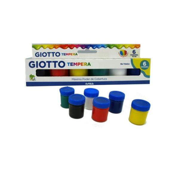 TEMPERA GIOTTO 6 COLORES 1