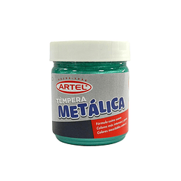 TEMPERA METALICA ARTEL VERDE 100 ml. 