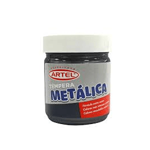 TEMPERA METALICA ARTEL NEGRA 100 ml. 