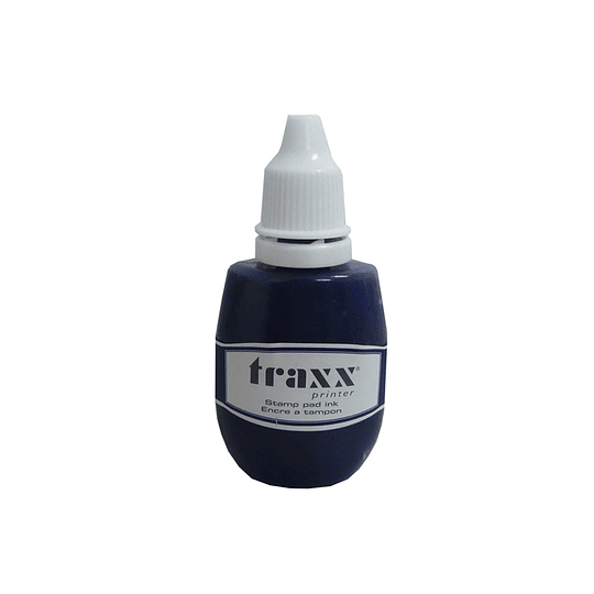 TINTA PARA TAMPON TRAXX 28 ml AZUL (4424)