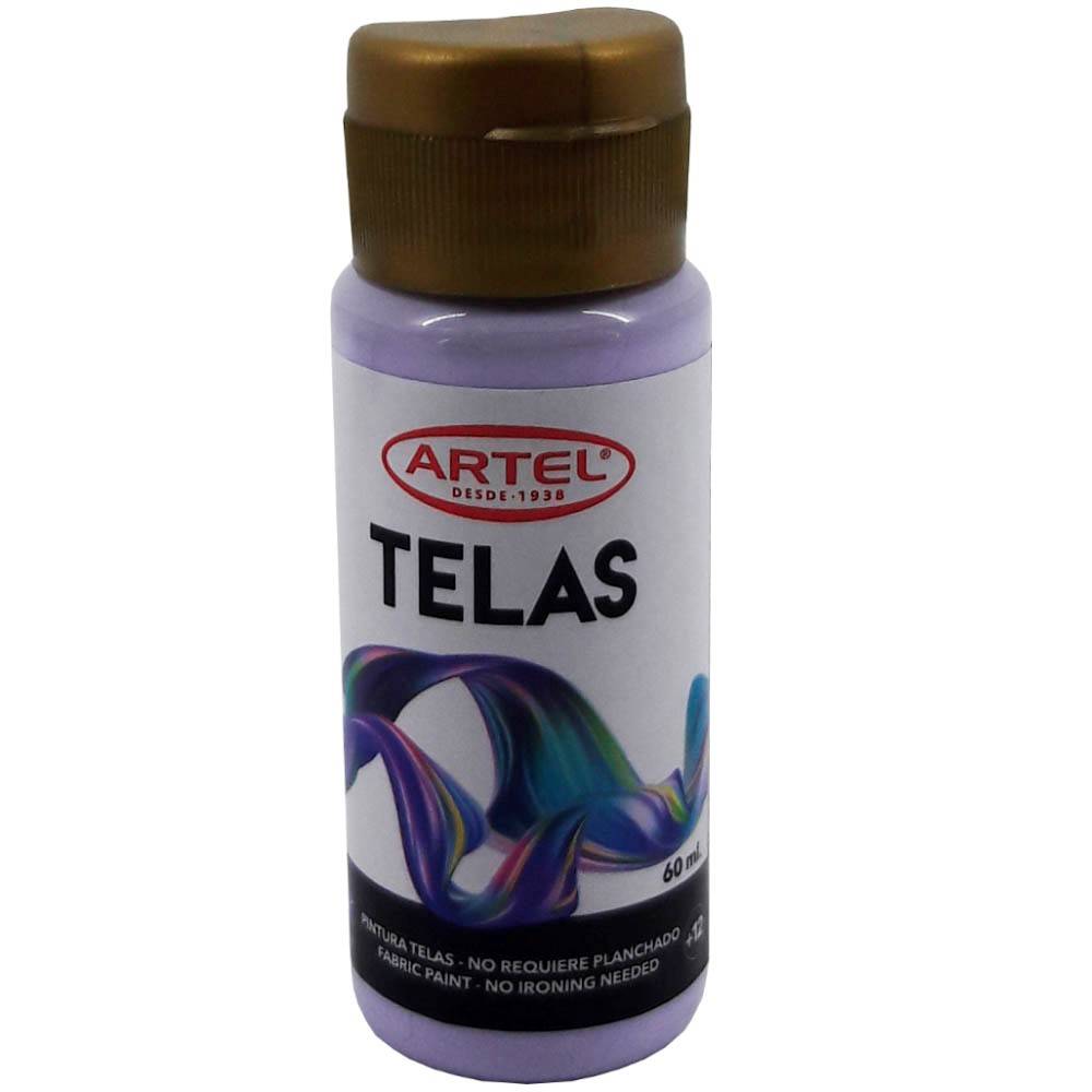 PINTURAS P/ TELAS ARTEL 60 ml PASTEL LILA N° 101