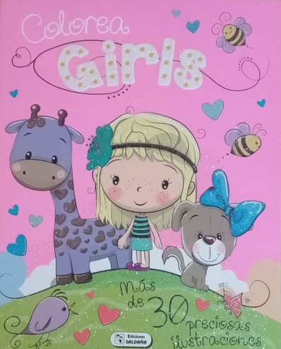 ACTIVIDADES COLOREA GIRLS EDIC.SALDAÑA CPC142 1