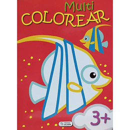 ACTIVIDADES LIBRO MULTI COLOREAR 3+ EDIC.SALDAÑA CPC127