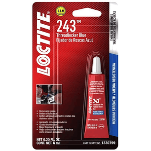 TRABADOR DE PIEZA ROSCA LOCTITE  6ML.