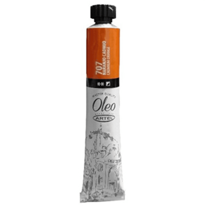 PINTURA OLEO ARTEL 22ML.NARANJO CADMIO 