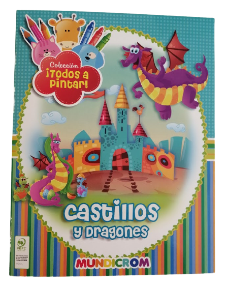CASTILLOS Y DRAGONES (COLECCION TODOS A PINTAR) 1
