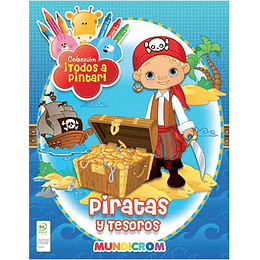 PIRATAS Y TESOROS (COLECCION TODOS A PINTAR)