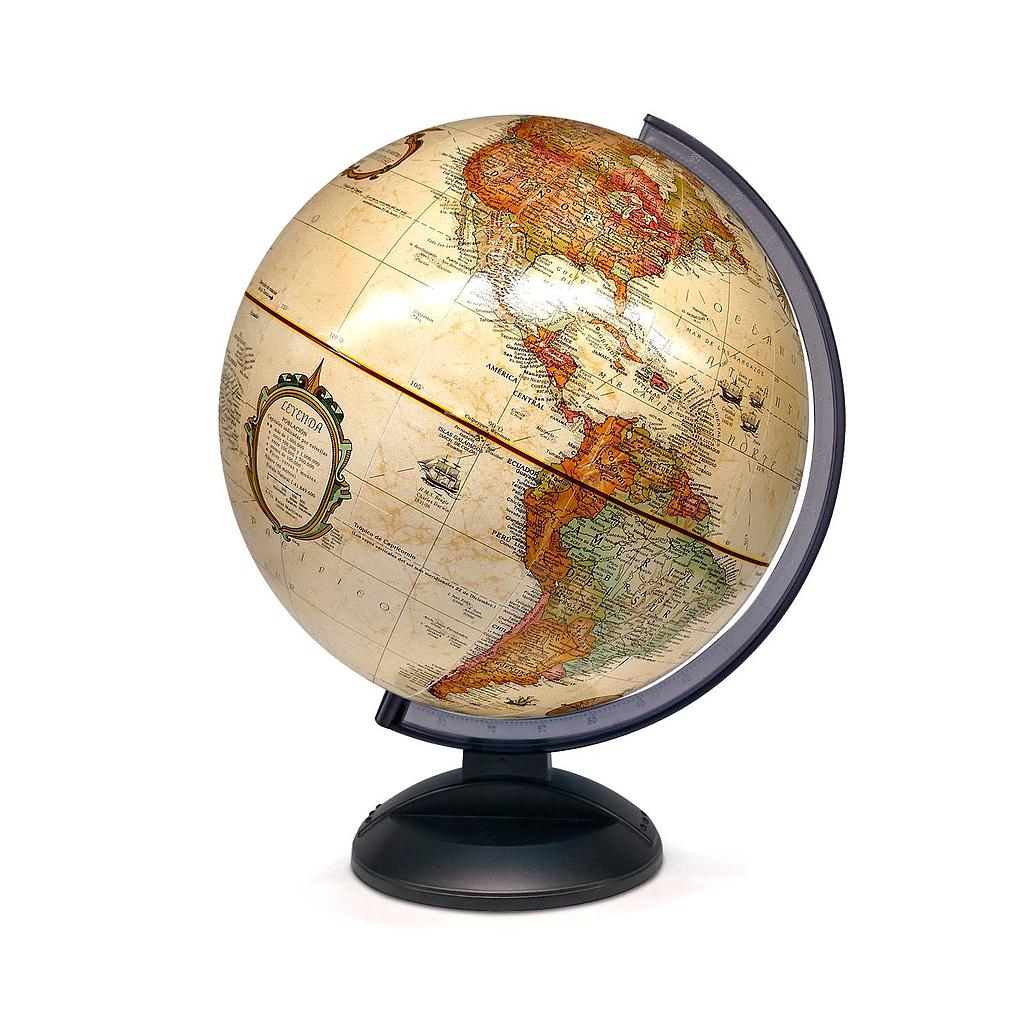 GLOBO TERRAQUEO GLOBEMASTER BASE PLASTICA SEPIA 30 CM 1