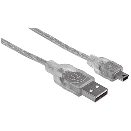 CABLE MANHATTAN USB A MINI 1.8 MTS