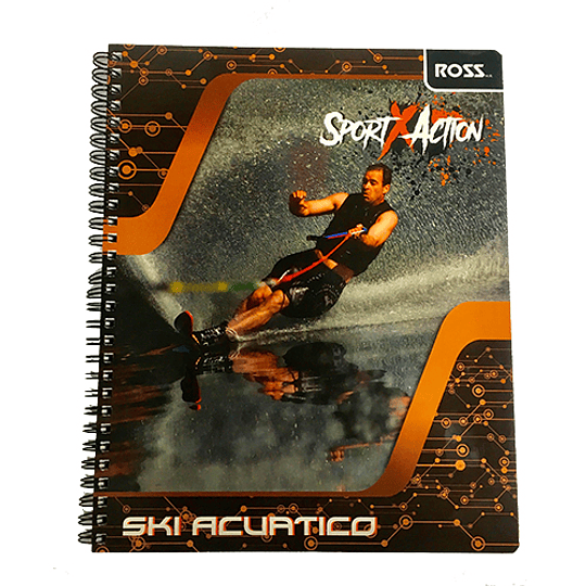 CUADERNO PROARTE UNIV. 7mm 100 Hjs ROSS TS/ED SPORT ACTION 