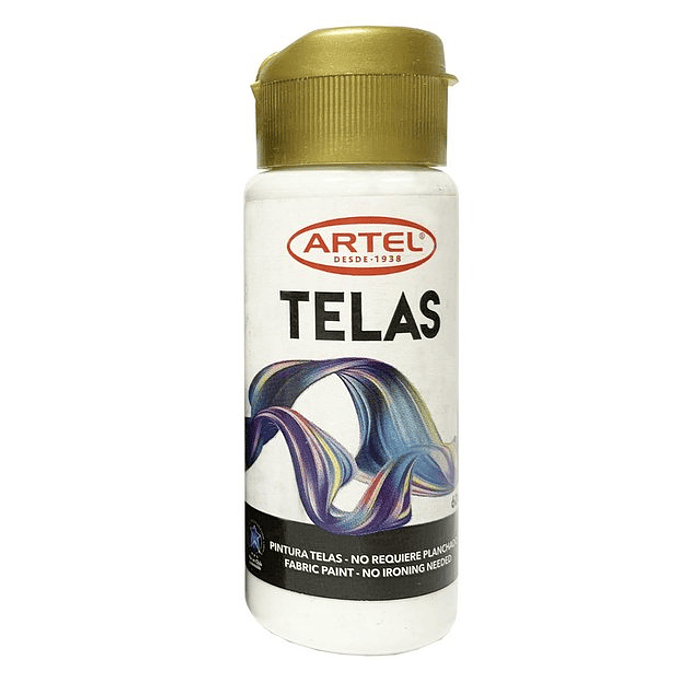 PINTURAS P/ TELAS ARTEL 60 ml  BLANCO N° 11