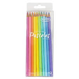 LAPICES PASTEL ARTEL 10 COLORES