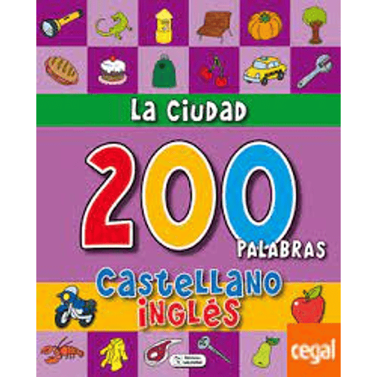 LIBRO 200 PALABRAS LA CIUDAD EDIC.SALDAÑA CTD166