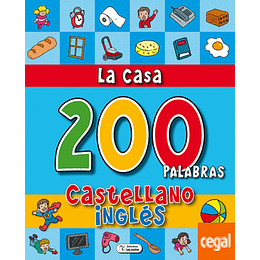 LIBRO 200 PALABRAS LA CASA EDIC.SALDAÑA CTD166