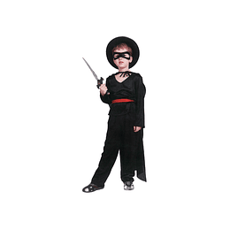 DISFRAZ INFANTIL GLAM EL ZORRO TALLA 4-6 AÑOS