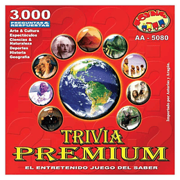 TRIVIA PREMIUM 3000 PREGUNTAS AA-5080